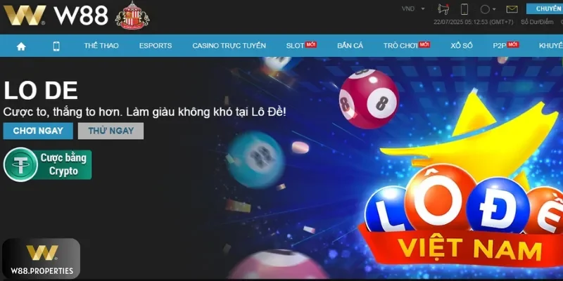 Lô đề W 88