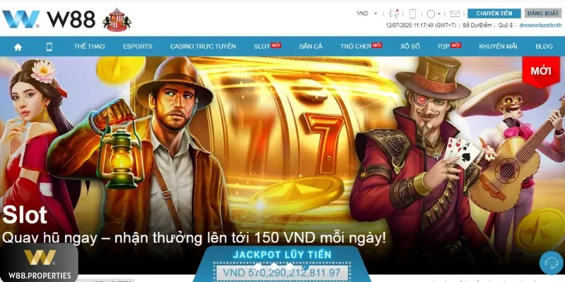 Slot game W88